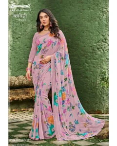 Kaveri 8389 Georgette Multicolor Saree